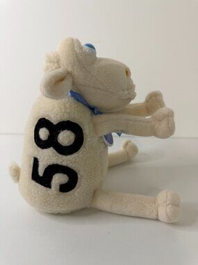 Serta Sleep Counting Sheep Plush #58 White Cozy Advertisement Memorabilia New